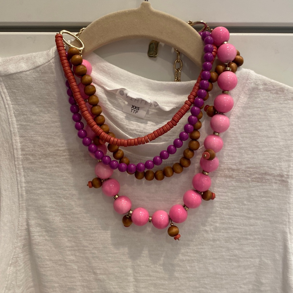 Vineyard Vines Multi Strand Necklace Short